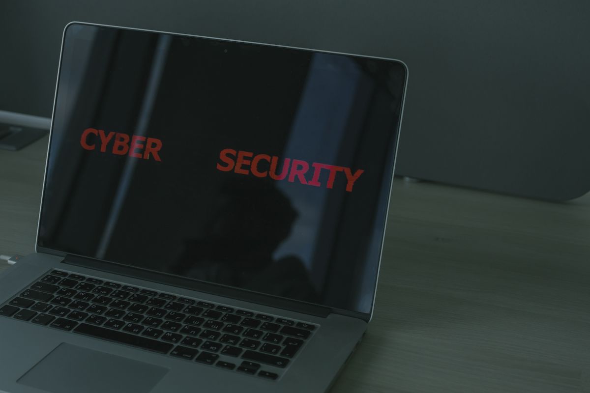 Cybersecurity analyst reviewing a protected system
