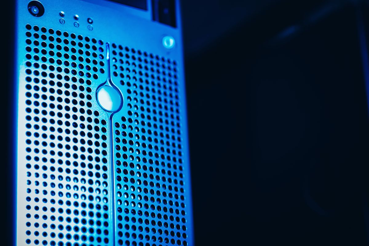 Secure data centre server infrastructure